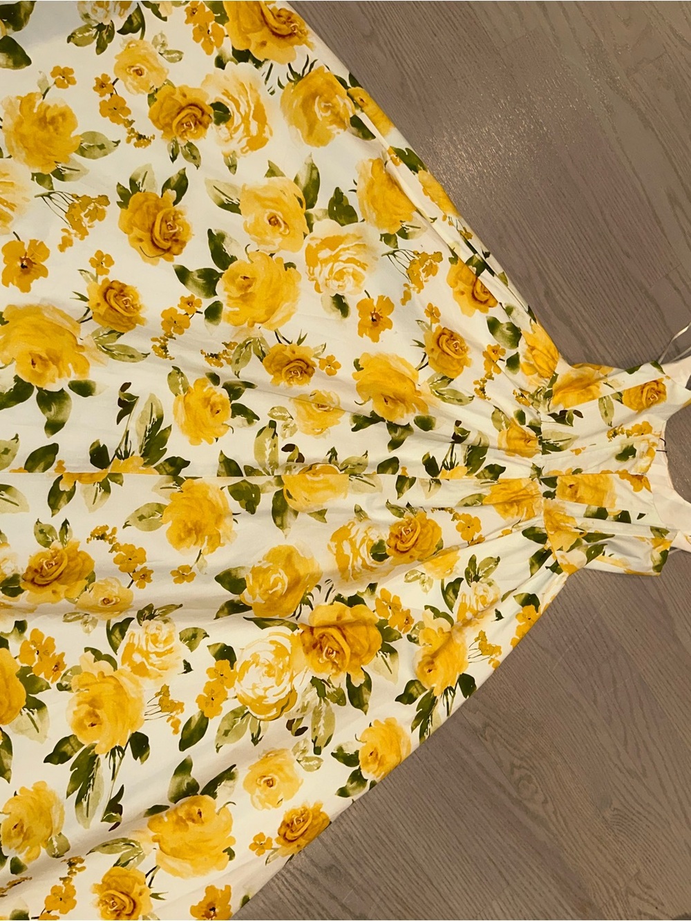 Jason Wu White Dress with Yellow Floral Print - Picture 6 of 7
